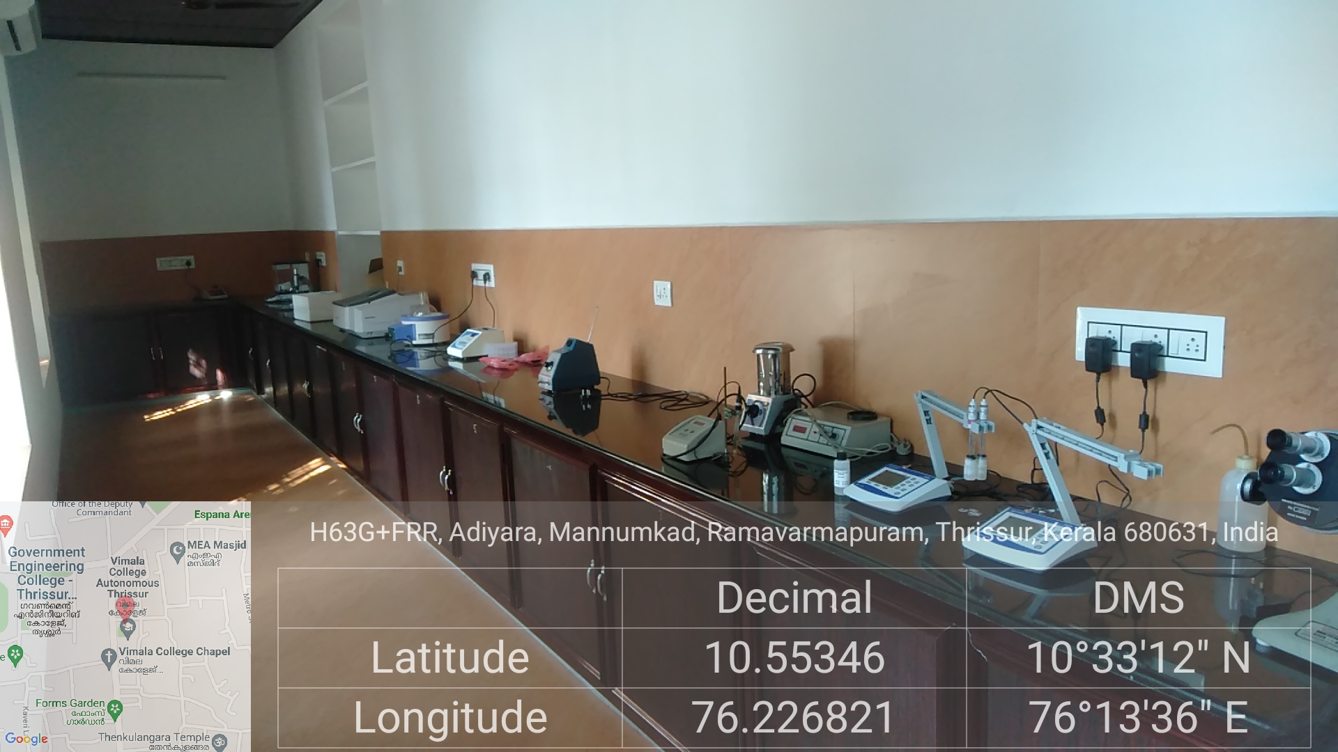 Chemistry Instrumentation Lab